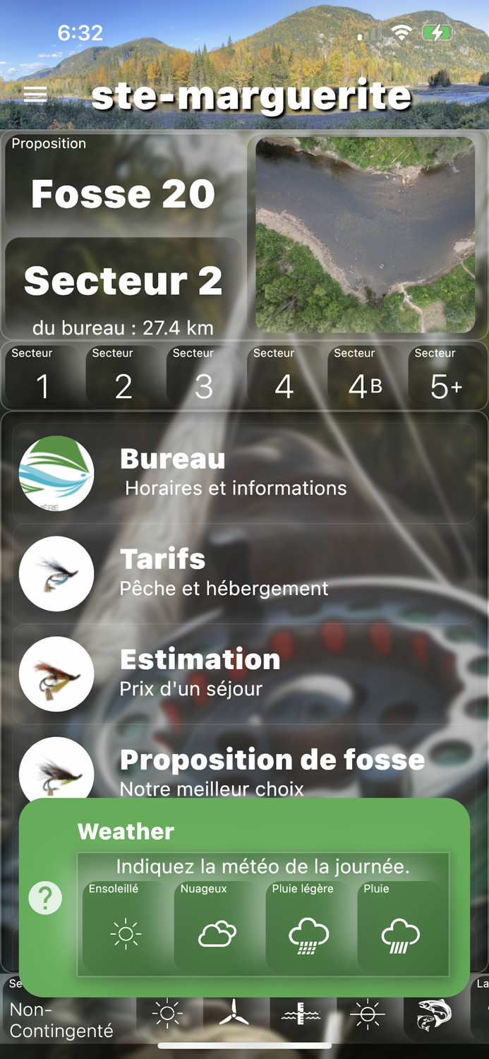 Salmon fishing Ste-Marguerite