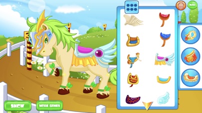 Pony care - animal games Screenshot