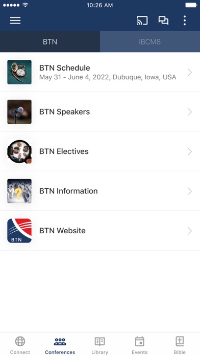 IBCM Network Screenshot