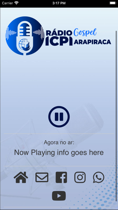Rádio ICPI Gospel Arapiraca Screenshot