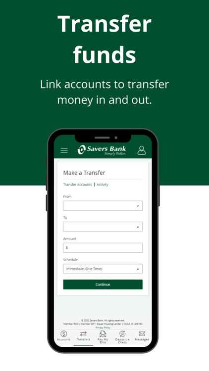 Savers Bank Mobile Banking screenshot-5