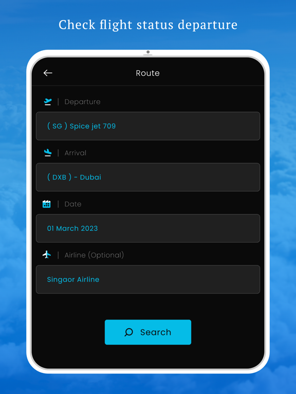Flight Status - Air Traffic iPad screenshot 4 - Travel app