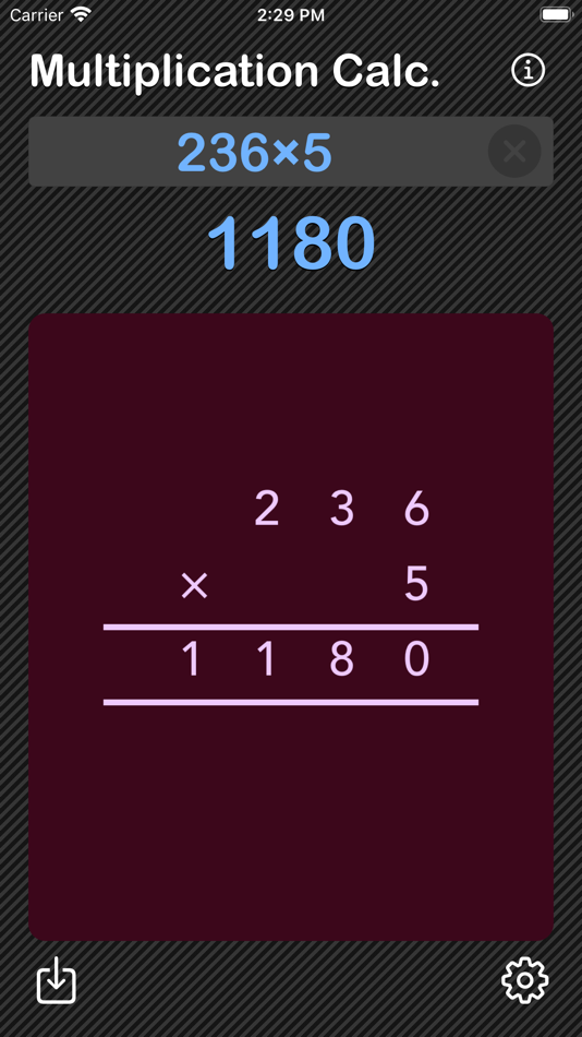 #6. Multiplication Calculator (iOS) By: Heng Jia Liang