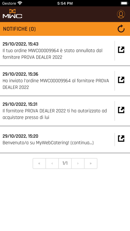#2. MyWebCatering (iOS) 由: 2MEG SRL