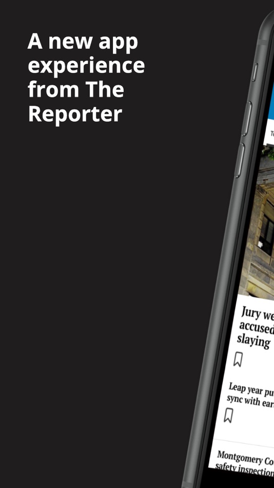#1. The Reporter for Mobile (iOS) Ved: Journal Register Company