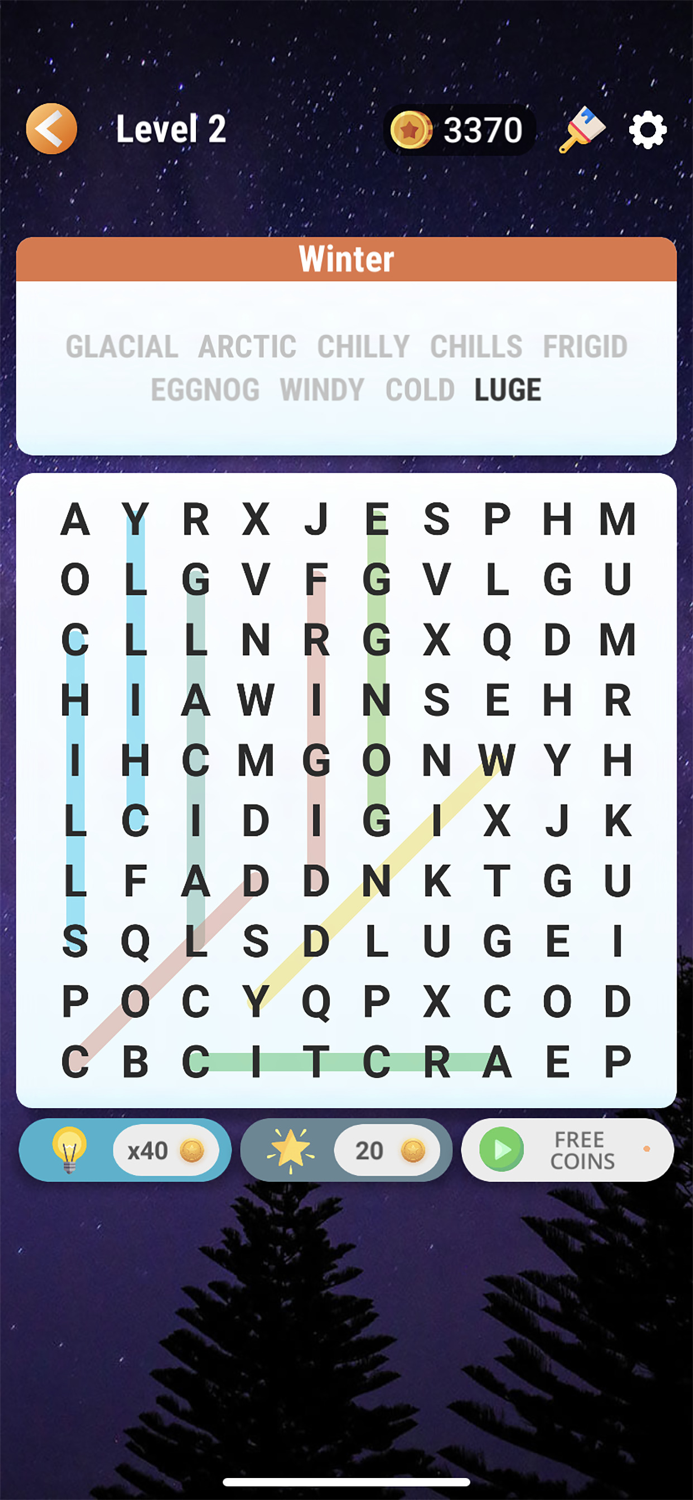 Word Search - Find Hidden Word