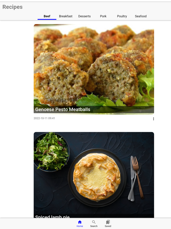 Recipes for Thermomix app