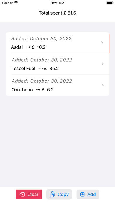 BillsNotes Screenshot