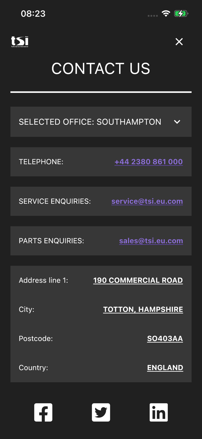 TSI iTurbo Client Area