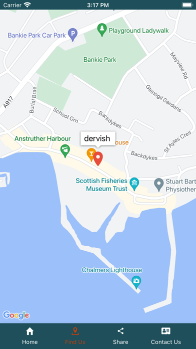 Dervish Takeaway Screenshot
