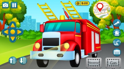 Fire Truck Rescue Truck Games Screenshot
