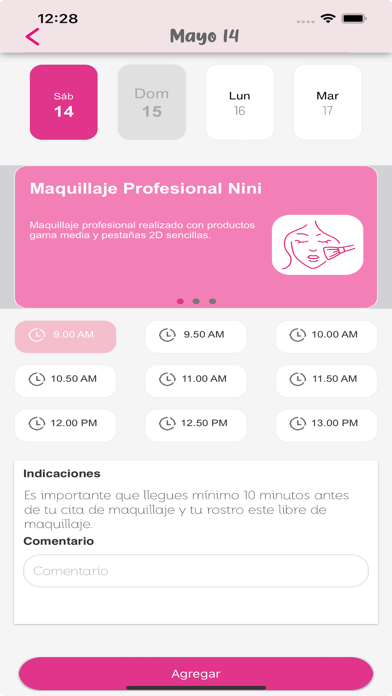 Makeup Bar Screenshot