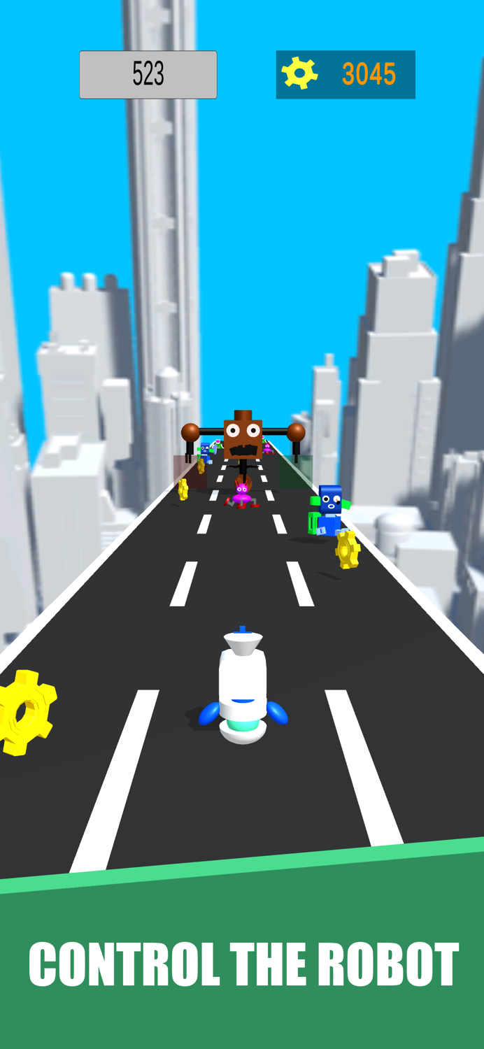 3D Robot Go Fun Running Games