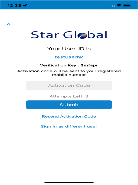 StarGlobal iPad screenshot