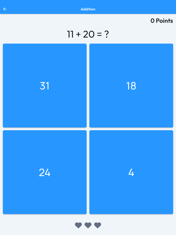 Screenshot #4 pour I Like Math App - Math Quiz