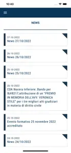 Ordine Avvocati Benevento screenshot #3 for iPhone