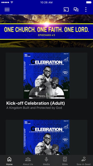 Screenshot 1 of Mt. Hermon Missionary Baptist App