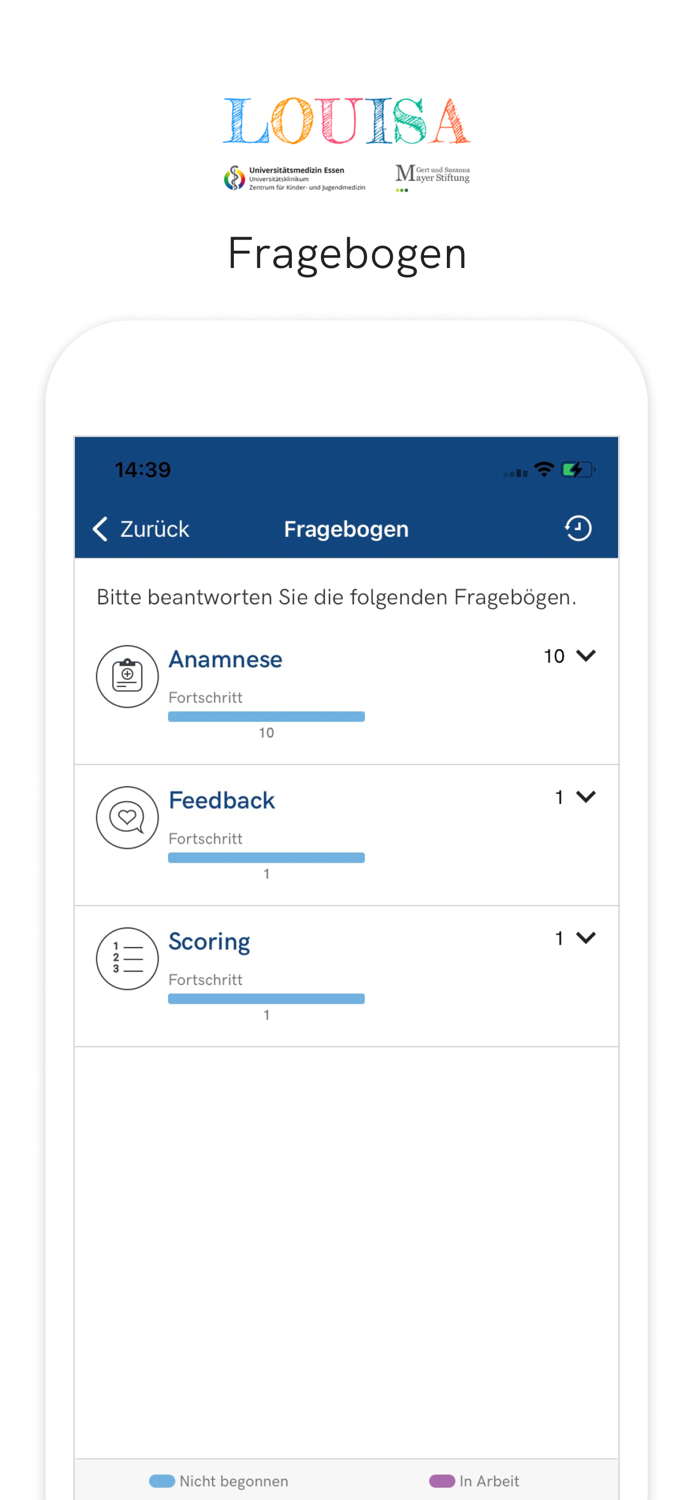 LOUISA Patienten - App