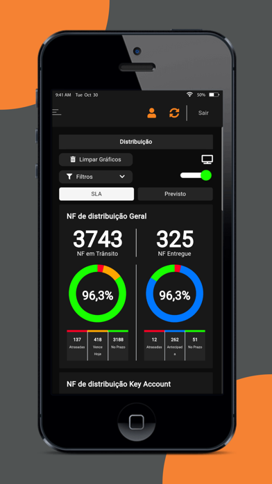 Screenshot 4 of Evolog Dashboard App