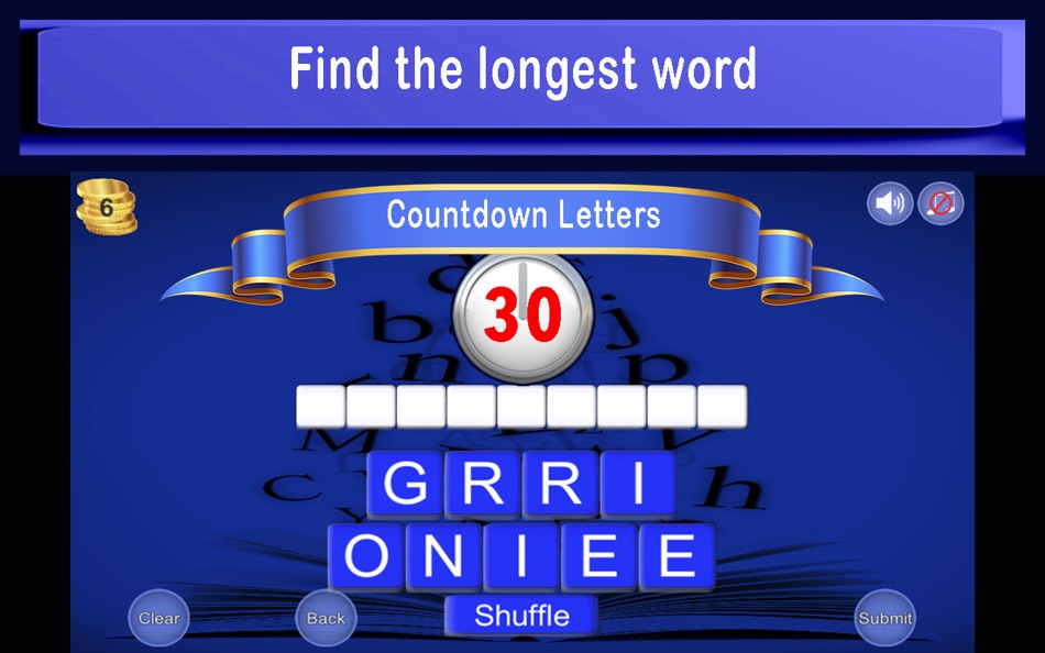 #1. Letters & Numbers Countdown (macOS) 由: Catherine Easton