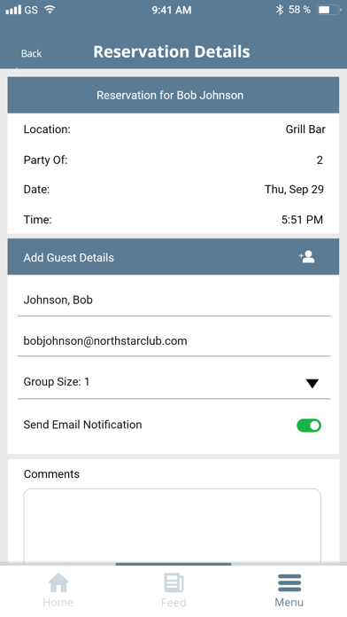 Blue Hill Country Club Screenshot