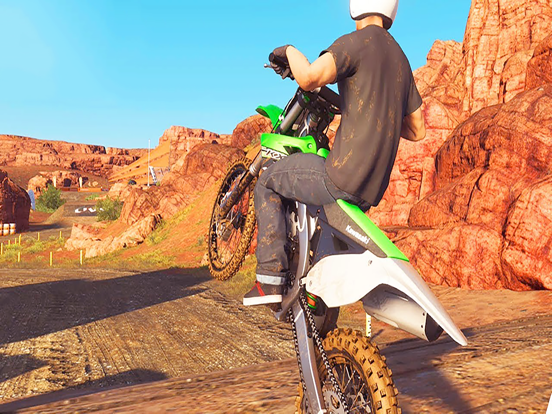 Dirt MX Bikes KTM Motocross 3D iPad screenshot 5 - Games app