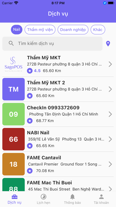 Sago POS Screenshot