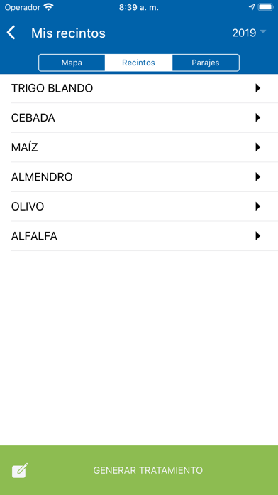 CECOGA Cuaderno de Explotación Screenshot