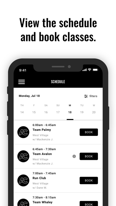 The Athletic Clubs NYC Screenshot
