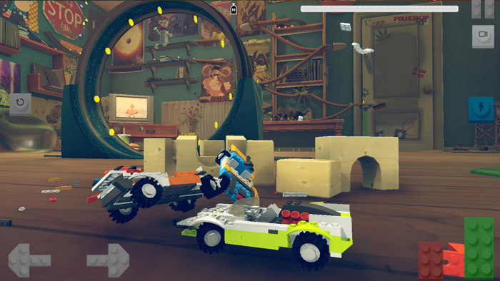 Blocky Toy Car Crash V