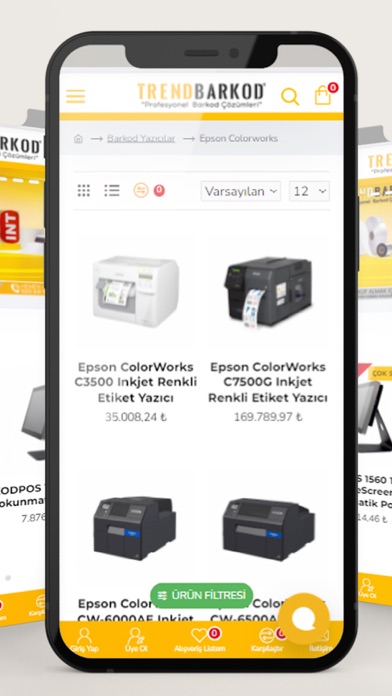 Trendbarkod Screenshot