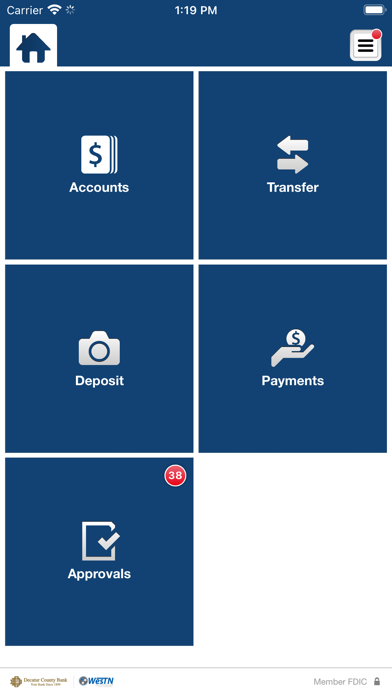 Decatur County Bank Biz Screenshot