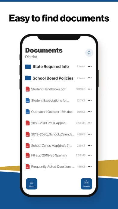 DeWitt School District Screenshot