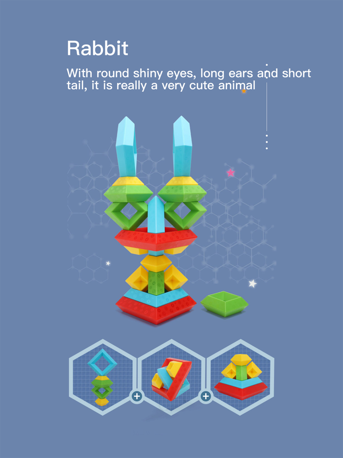 Pyramid Blocks Tower