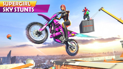 Superhero Bike Stunts Game Screenshot