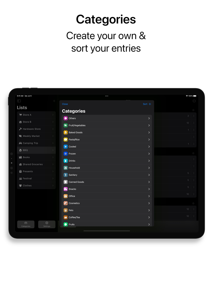 GetMe - Grocery Shopping List