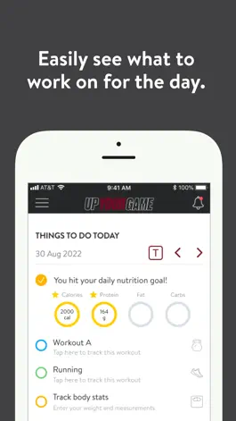 Game screenshot UPYOURGAMEFITNESS apk