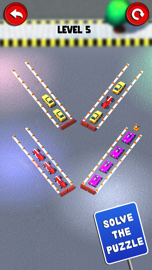 #3. Car Parking Sort 3D (iOS) 由: Makhdoom Aslam