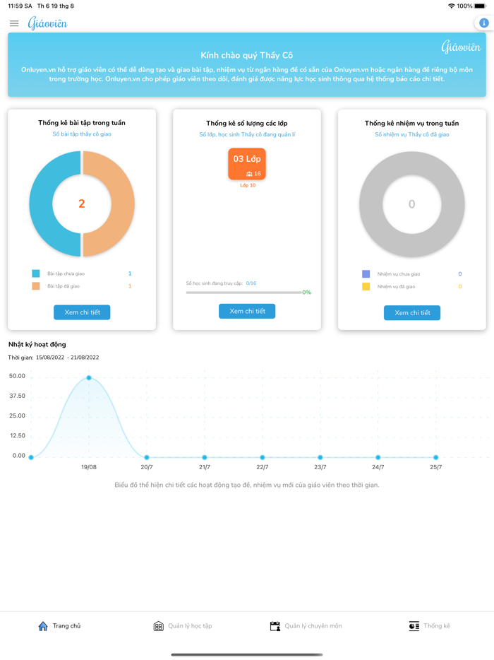 Onluyen - Giáo viên