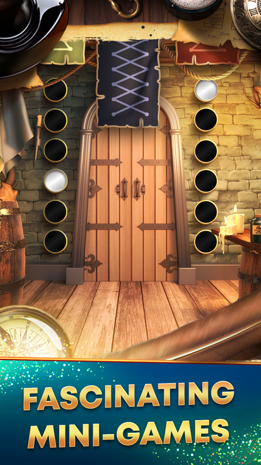 #2. 100 Doors Hidden Objects (iOS) 由: Vladimir Poriadnikov