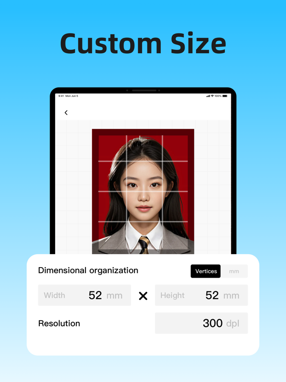 Passport Photo App - ID Photo iPad screenshot