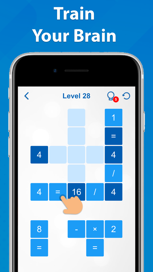 #1. Math Cross - IQ Riddles (iOS) By: Serhii Kolisnyk