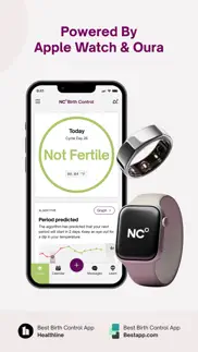 natural cycles: birth control iphone screenshot 2