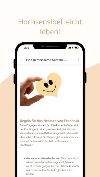 Hochsensibel leicht leben Screenshot