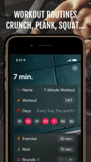 hiit workout timer by zafapp iphone screenshot 2