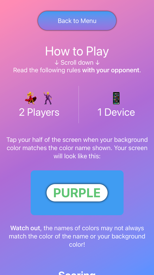 #5. Crazy Color Clash (iOS) بواسطة: Justin Hammond