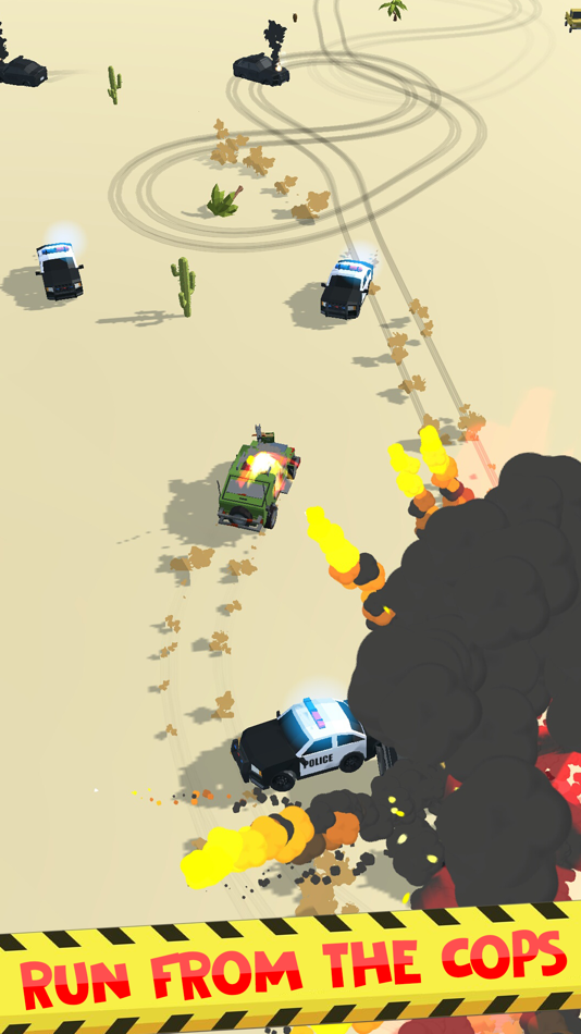 #2. Mad Driver vs cops (iOS) Podle: Dmitrii Shelgunov