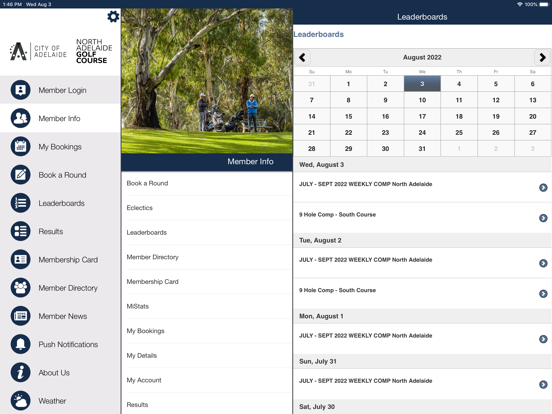 North Adelaide Golf Course App screenshot 2