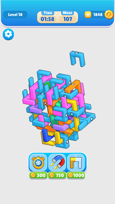 U Shape Puzzle screenshot 1