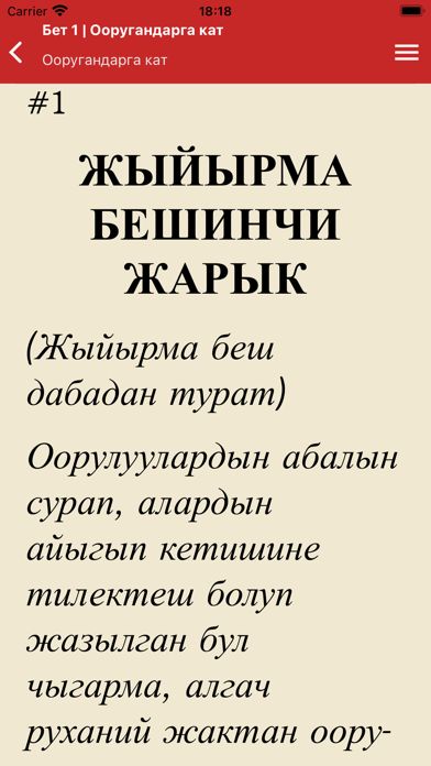 Risale-i Nur Kyrgyz Screenshot